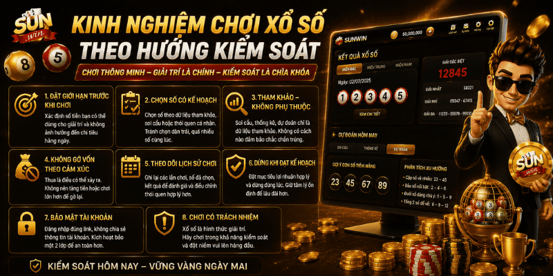Kinh nghiệm chơi xổ số theo hướng kiểm soát
